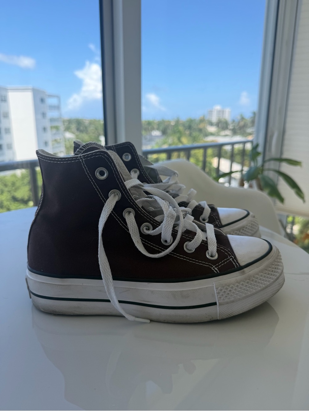 Converse Espresso High Top Sneakers - Picture 4 of 7